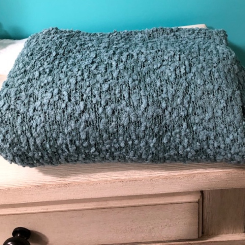 Sage Open Knit Cardigan Sweater Soft Comfy - Picture 5 of 5